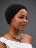 The Black Minimalist Turban